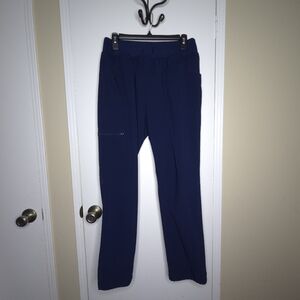 Scrubaid Tapered Fit Four Way Stretch Women's L Scrub Pants Navy